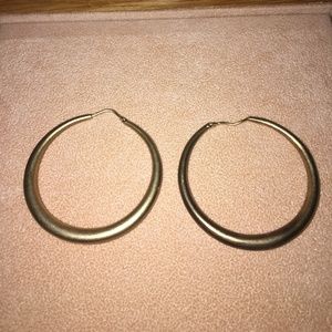 Julie Sandlau Gold Hoop Earrings